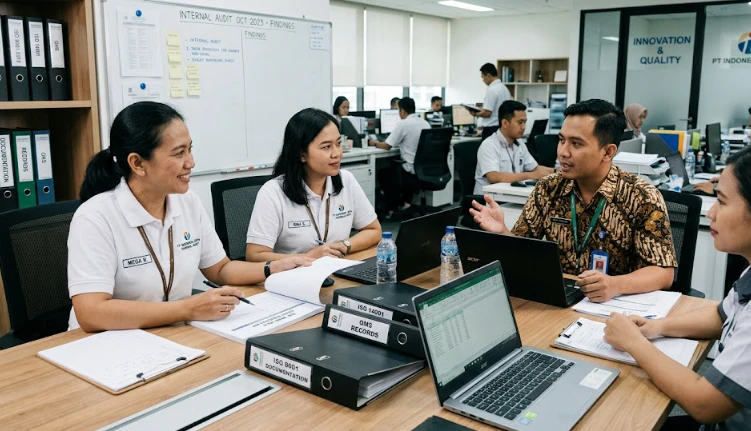 pertanyaan audit internal ISO 9001